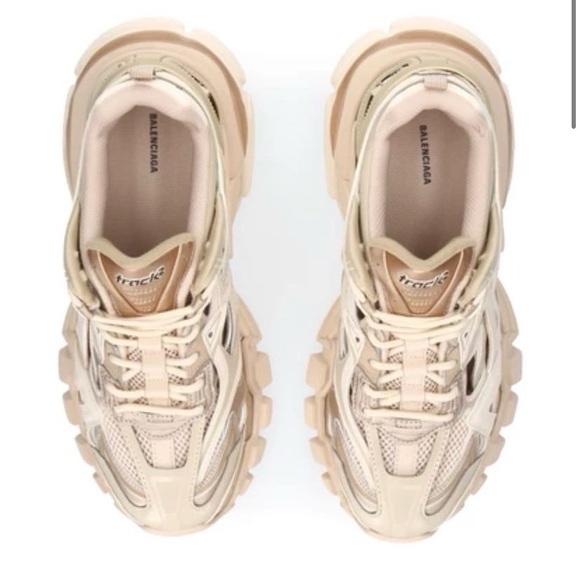 BALENCIAGA NUDE TRACK 2 SNEAKERS SIZE 6W - Picture 2 of 3
